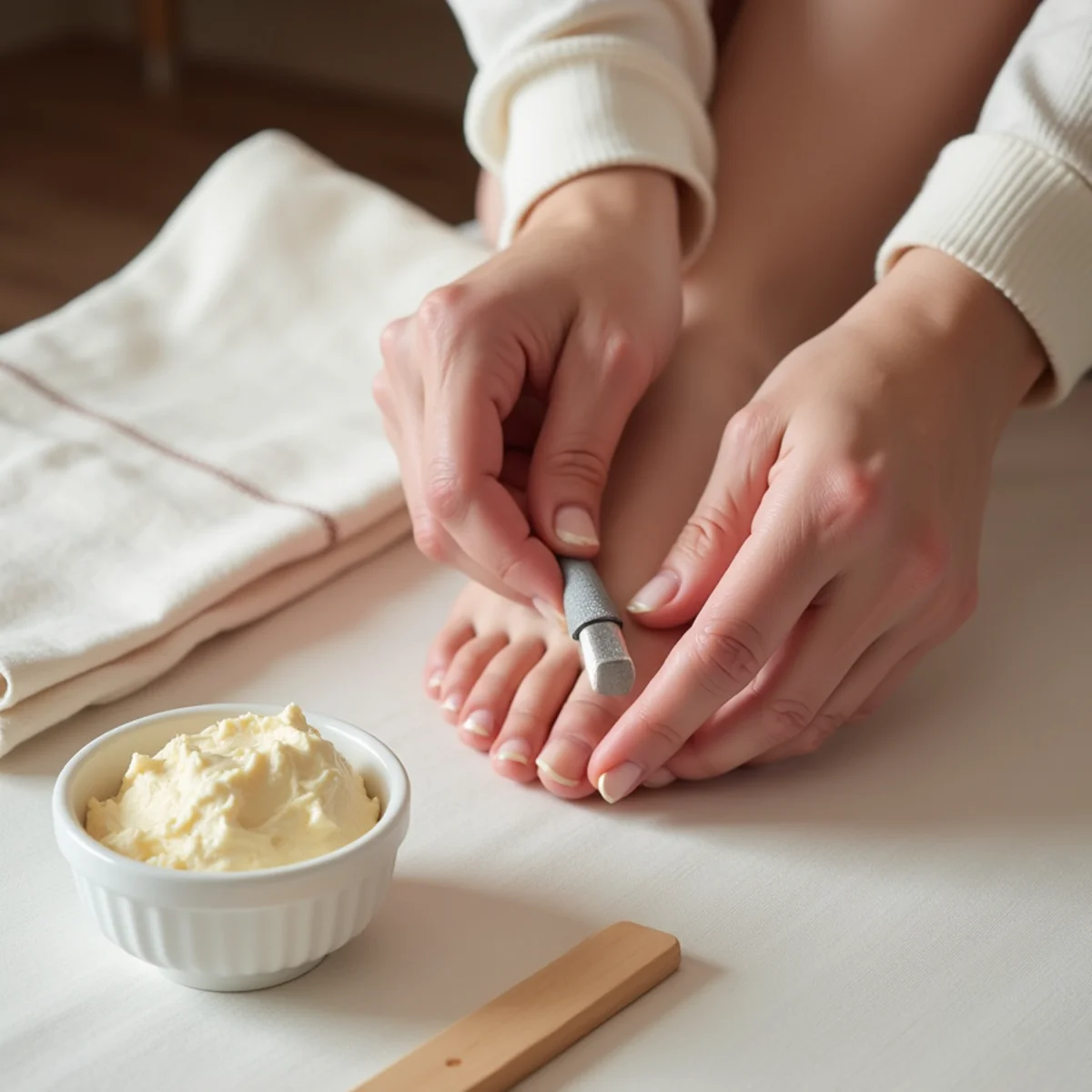 Illustrative image: Callus Care Between Pedicures practical visual guide