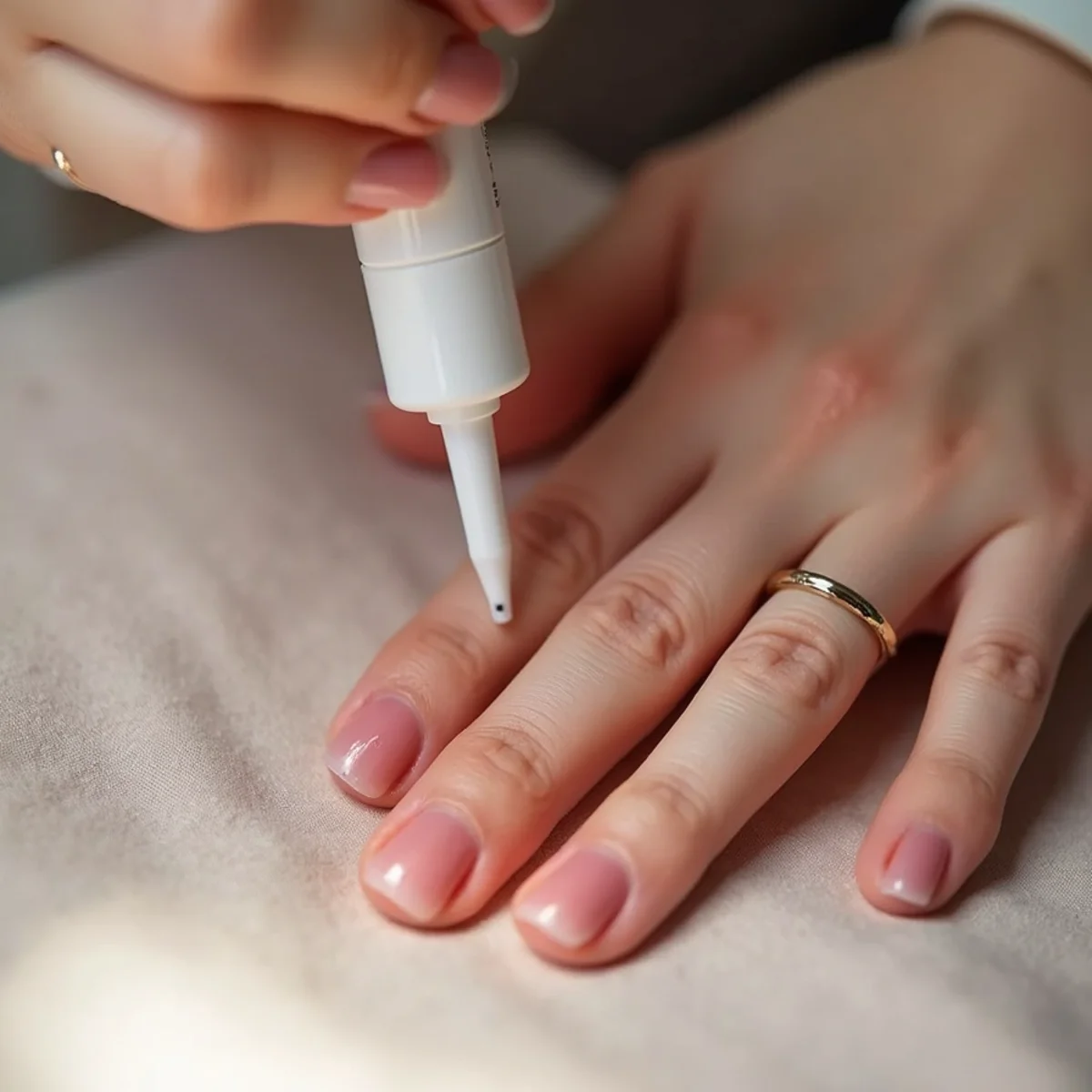Illustrative image: Dip Powder Nails process and preparation in Franklin Indiana