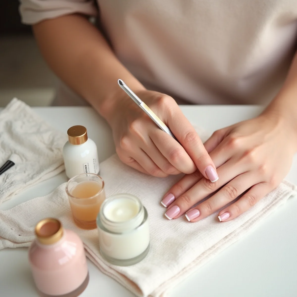 Illustrative image: A Practical Natural Nail Care Routine practical visual guide
