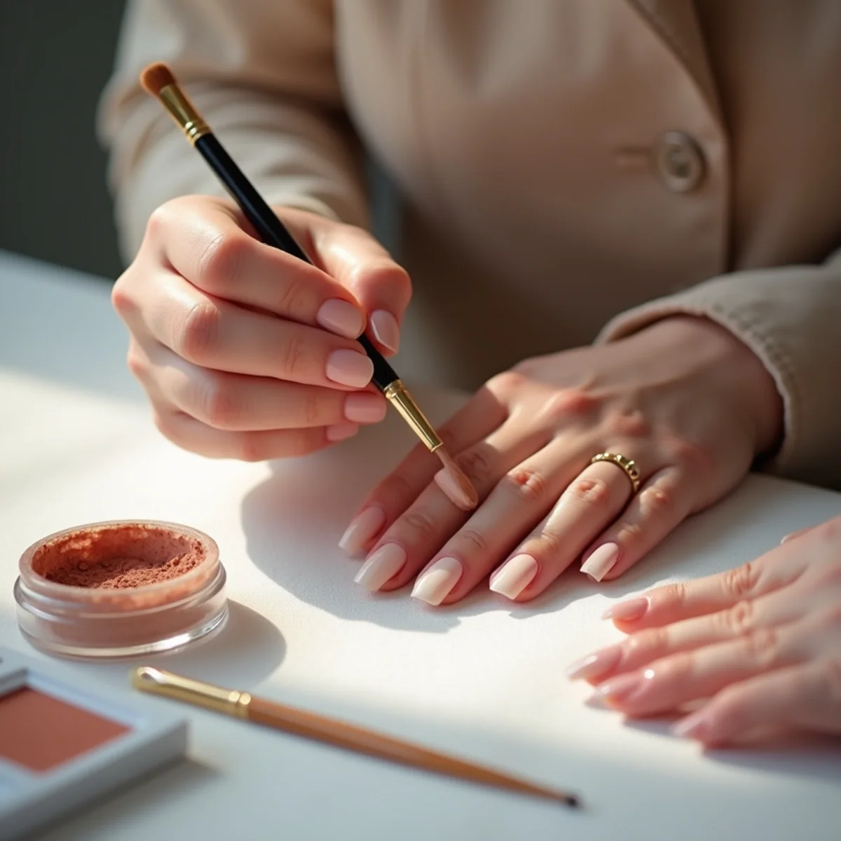 Illustrative image: Ombré Nails guidance at T-Nails in Franklin Indiana